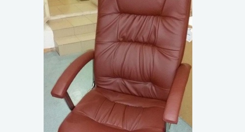 Обтяжка офисного кресла. Снежногорск